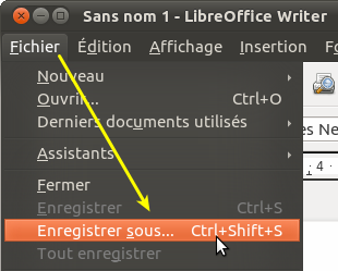 Enregistrer sous...