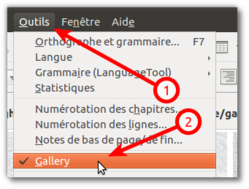> Outils > Gallery
